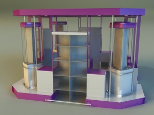 trade pavilion 1 3Dモデル