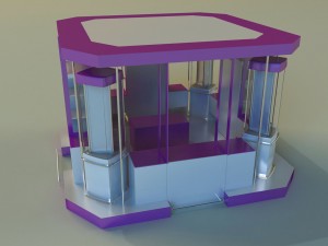 trade pavilion 1 3Dモデル