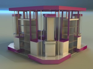 trade pavilion 1 3Dモデル