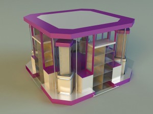 trade pavilion 1 3Dモデル