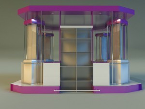 trade pavilion 1 3Dモデル