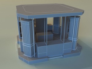 trade pavilion 1 3Dモデル