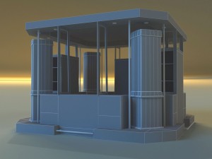 trade pavilion 1 3Dモデル