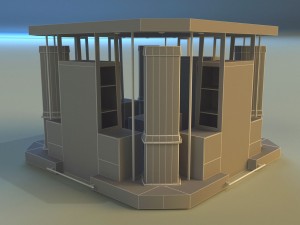 trade pavilion 1 3Dモデル