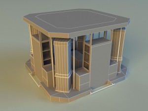 trade pavilion 1 3Dモデル