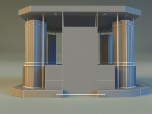 trade pavilion 1 3Dモデル