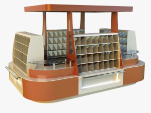 trade pavilion 3 Model 3D
