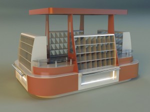 trade pavilion 3 3D Model
