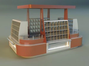 trade pavilion 3 3D Model