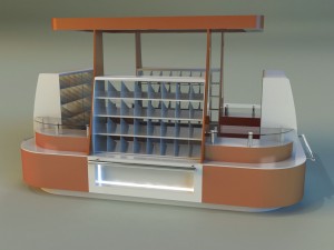 trade pavilion 3 3D Model