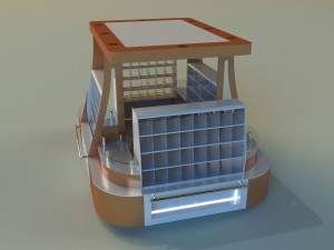 trade pavilion 3 3D Model