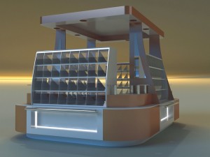 trade pavilion 3 3D Model