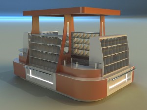 trade pavilion 3 3D Model