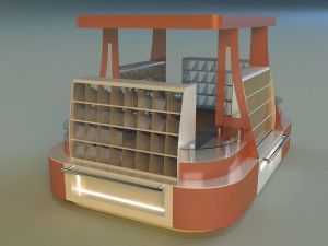 trade pavilion 3 3D Model
