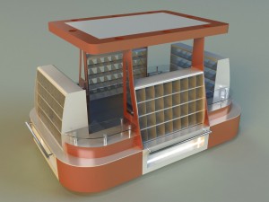 trade pavilion 3 3D Model