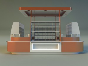 trade pavilion 3 3D Model