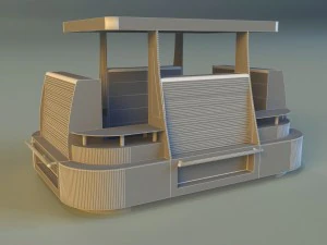 trade pavilion 3 3D Model