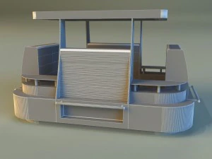 trade pavilion 3 3D Model