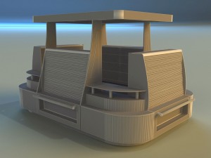trade pavilion 3 3D Model