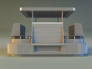 trade pavilion 3 3D Model