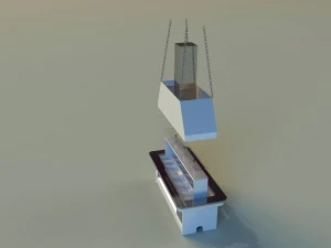 trade pavilion 8 3D Model