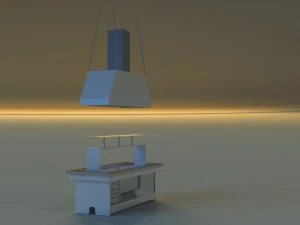 trade pavilion 8 3D Model