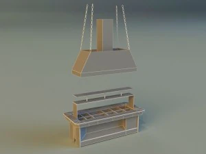 trade pavilion 8 3D Model