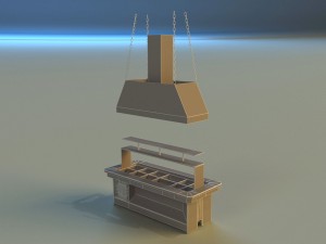 trade pavilion 8 Modello 3D