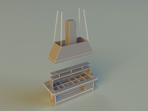 trade pavilion 8 Modello 3D