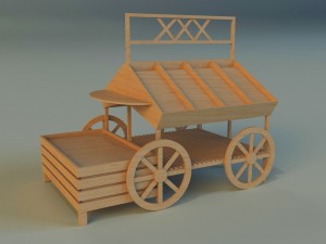 trade pavilion 9 Modelo 3D