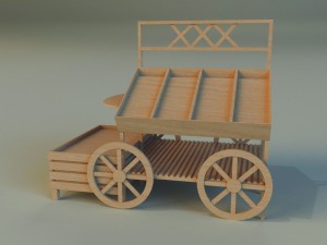 trade pavilion 9 Modelo 3D