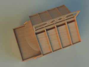 trade pavilion 9 Modelo 3D