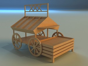 trade pavilion 9 Modelo 3D