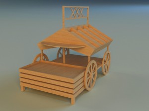 trade pavilion 9 Modelo 3D