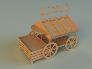 trade pavilion 9 Modelo 3D
