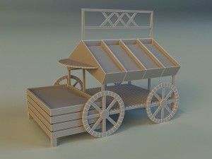 trade pavilion 9 Modelo 3D