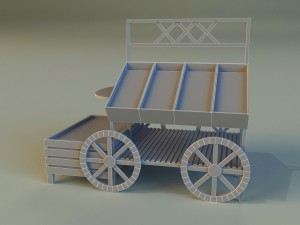 trade pavilion 9 Modelo 3D