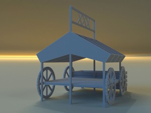trade pavilion 9 Modelo 3D