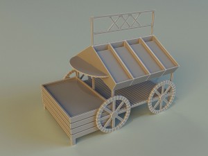 trade pavilion 9 Modelo 3D
