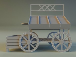 trade pavilion 9 Modelo 3D