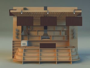 trade pavilion 13 3Dモデル