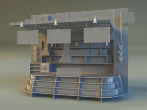 trade pavilion 13 3Dモデル