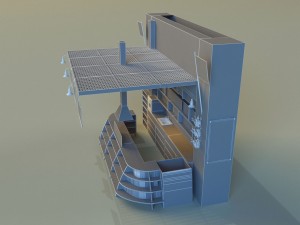 trade pavilion 13 3Dモデル