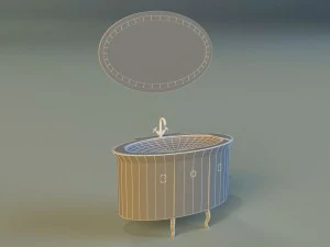 洗面台1 3Dモデル