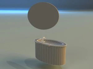 洗面台1 3Dモデル