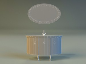 washbasin 1 Modèle 3D