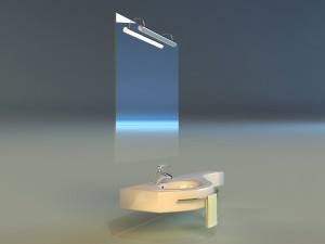 washbasin 3 Modèle 3D
