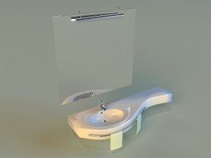 washbasin 3 Modèle 3D