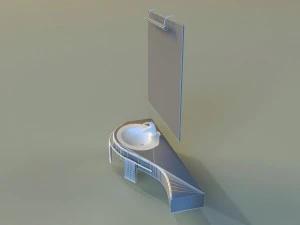 washbasin 3 3D Model