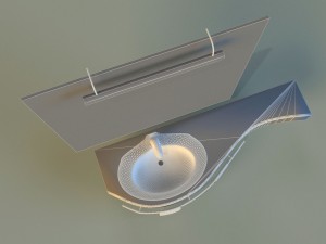 washbasin 3 Modèle 3D